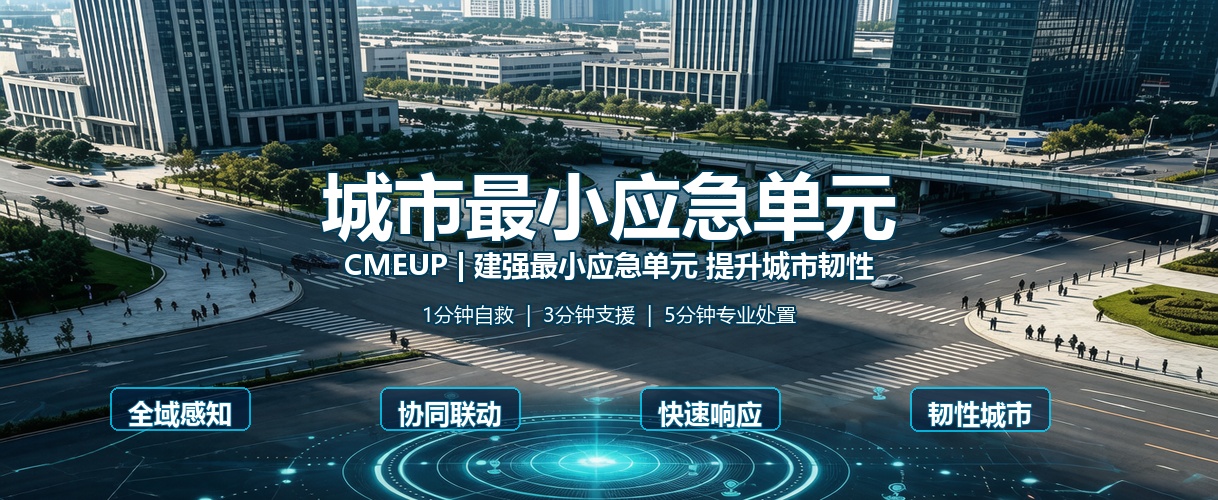 CMEUP|建强最小应急单元 提升城市韧性
